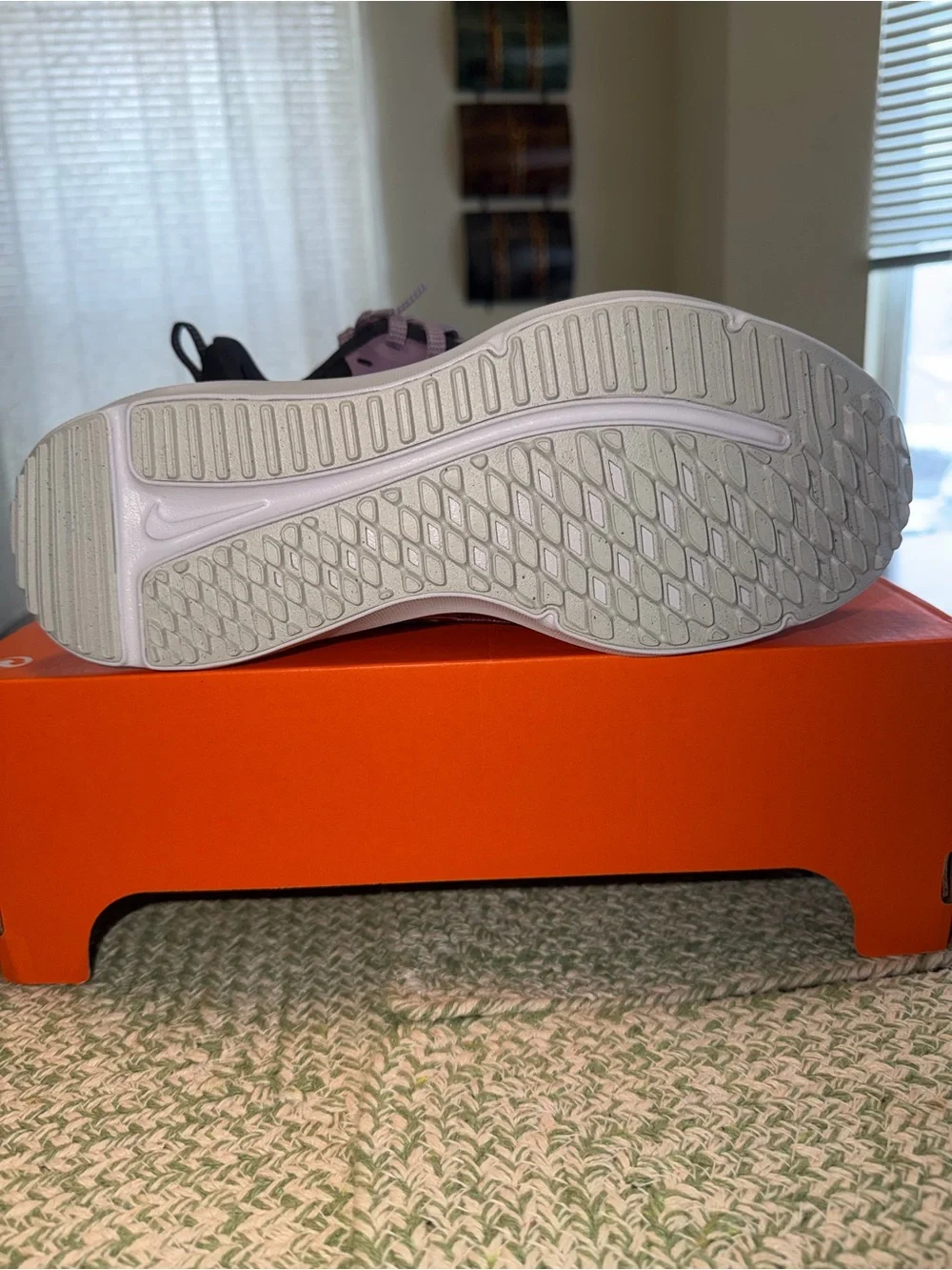 Nike Downshifter 12 women’s Purple Running Sneakers size 8.5 new box without lid